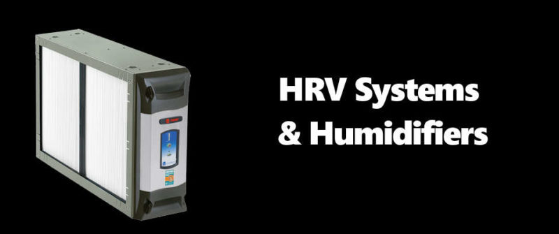 HRV systems, Humidifiers